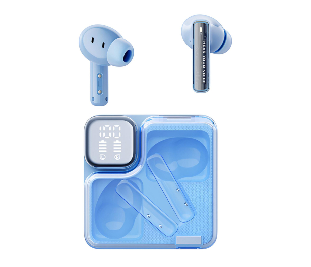 QCY MeloBuds Neo T31 Niebieskie - 1322159 - zdjęcie